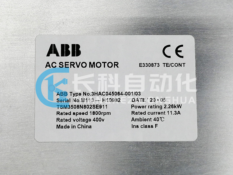 ABB伺服電機3HAC045064-001/03 ABB伺服電機3HAC045064-001/03